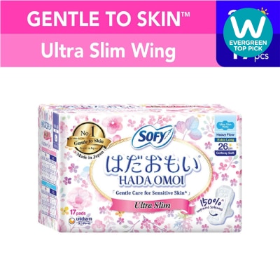 SOFY - Hadaomoi Day Ultra Slim Wing 26cm 17s image