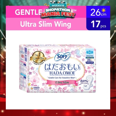 SOFY - Hadaomoi Day Ultra Slim Wing 26cm 17s