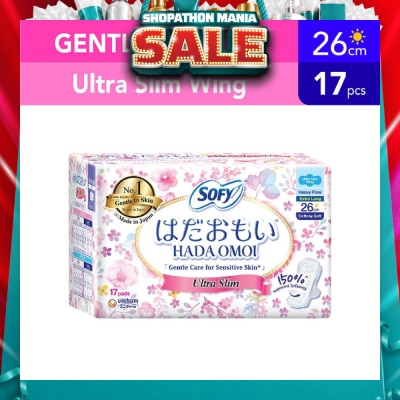 SOFY - Hadaomoi Day Ultra Slim Wing 26cm 17s