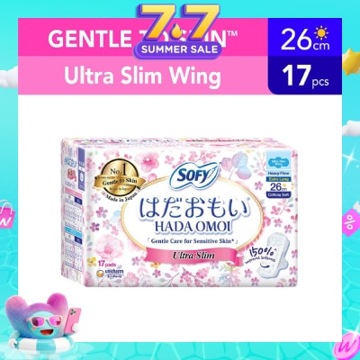 SOFY - Hadaomoi Day Ultra Slim Wing 26cm 17s
