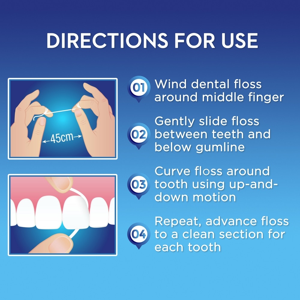 Superfloss Clean Dental Floss Mint 50m