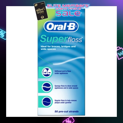 ORAL-B Super Floss Dental Floss 50m x 1s