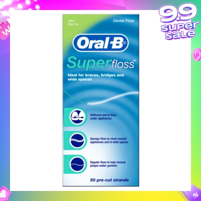 ORAL-B Super Floss Dental Floss 50m x 1s