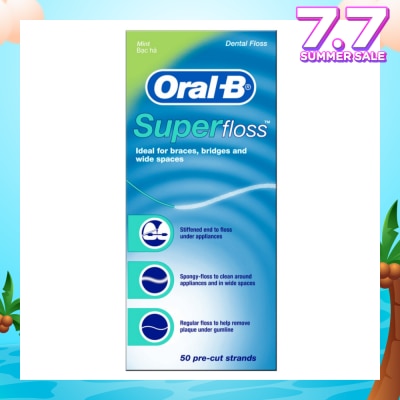 ORAL-B Super Floss Dental Floss 50m x 1s