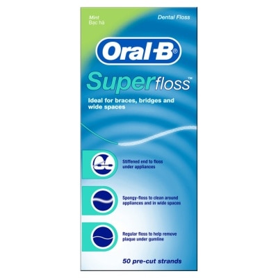 ORAL-B Super Floss Dental Floss 50m x 1s