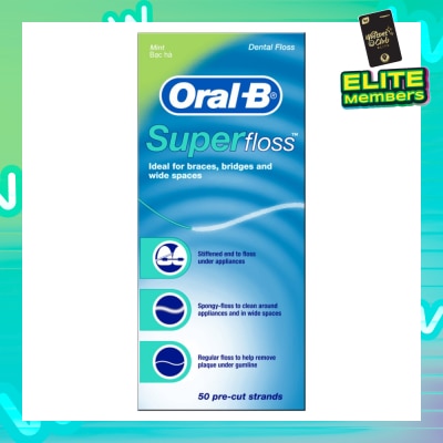 ORAL-B Super Floss Dental Floss 50m x 1s