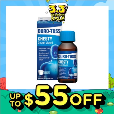 DURO-TUSS Chesty Cough Liquid (Clear Chest Congestion & Remove Excessive Phlegm) 100ml