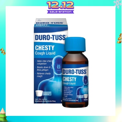 DURO-TUSS Chesty Cough Liquid (Clear Chest Congestion & Remove Excessive Phlegm) 100ml