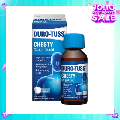 DURO-TUSS Chesty Cough Liquid (Clear Chest Congestion & Remove Excessive Phlegm) 100ml