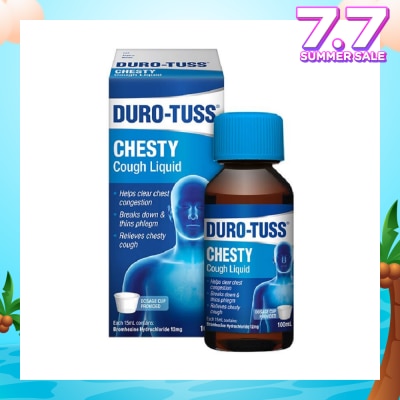 DURO-TUSS Chesty Cough Liquid (Clear Chest Congestion & Remove Excessive Phlegm) 100ml