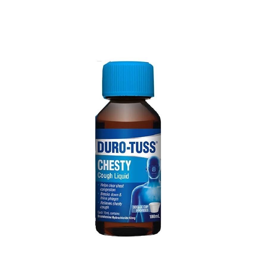 Chesty Cough Liquid (Clear Chest Congestion & Remove Excessive Phlegm) 100ml