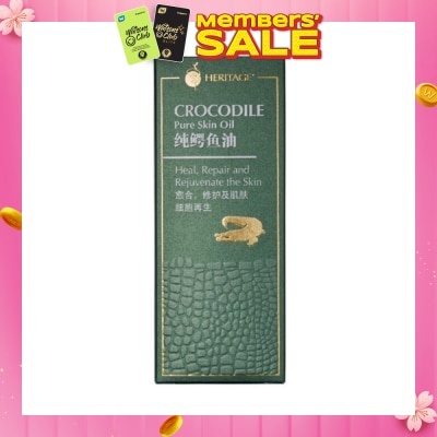HERITAGE Crocodile Pure Skin Oil 50ml