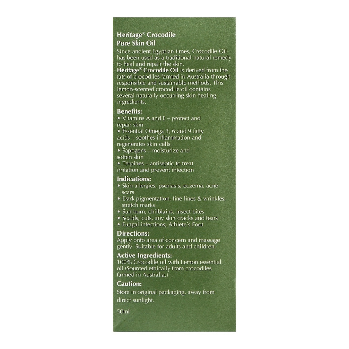 Crocodile Pure Skin Oil 50ml x 3 image