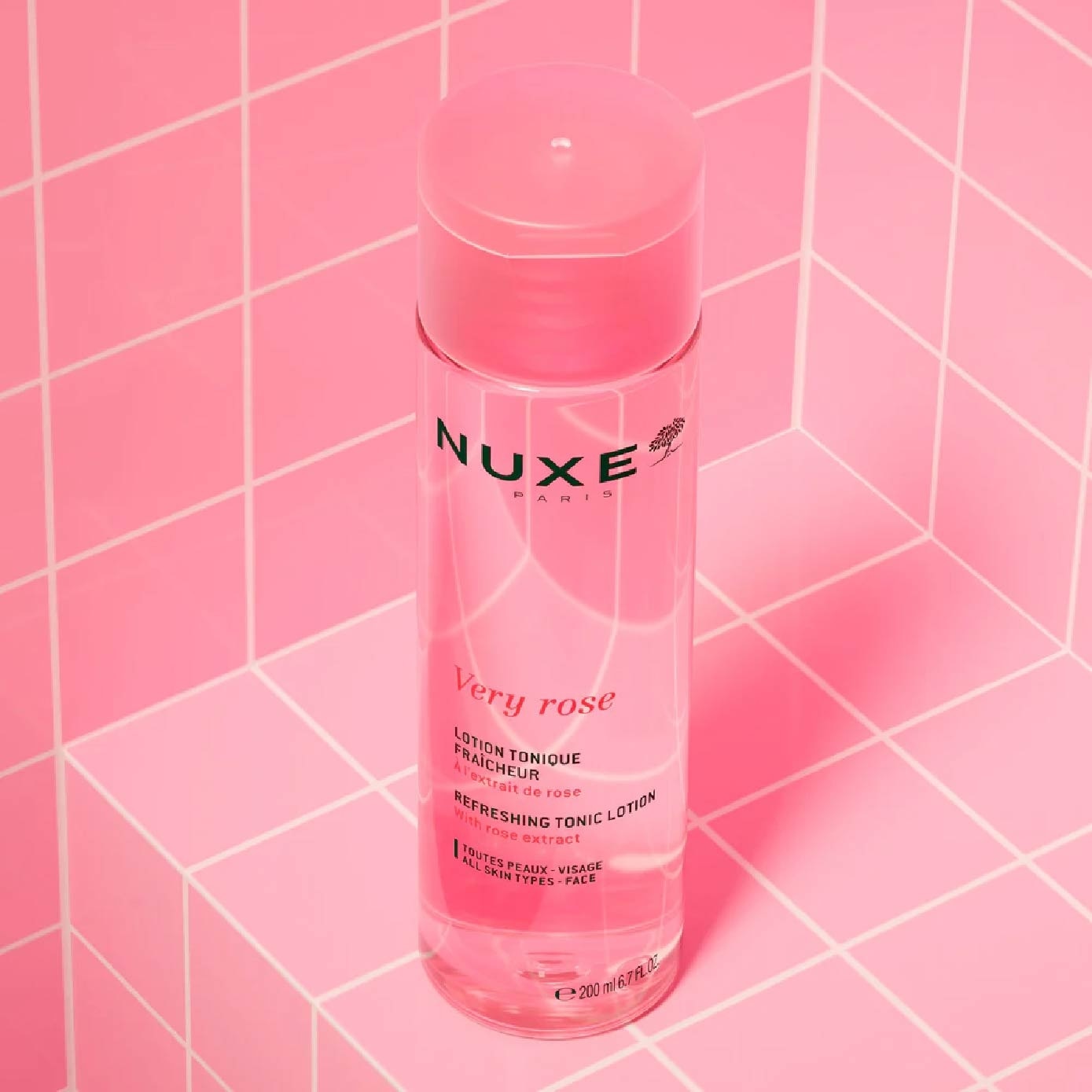 Very Rose Refreshing Tonic Lotion (Hydrating & Soothing Toner for All Skin Types) 200ml