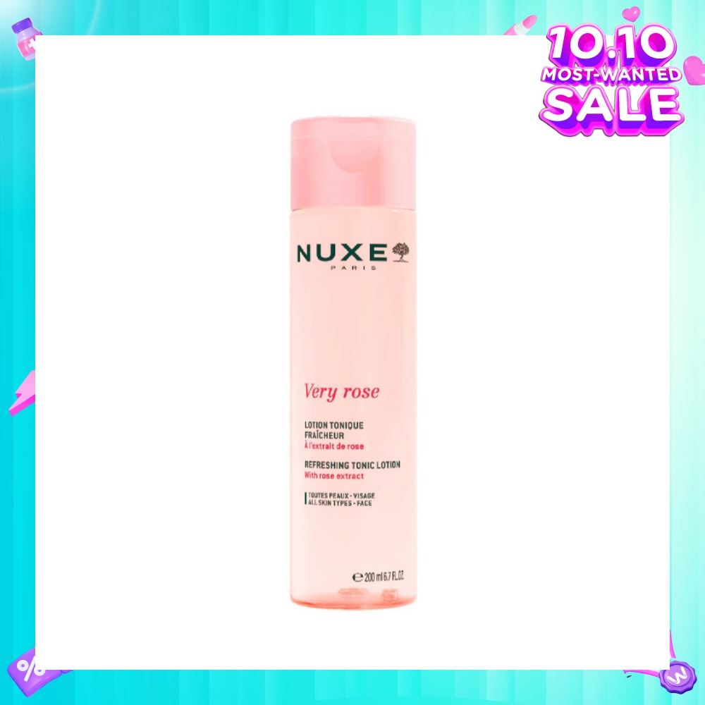Very Rose Refreshing Tonic Lotion (Hydrating & Soothing Toner for All Skin Types) 200ml