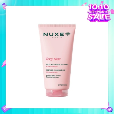 NUXE Soothing Rose Cleansing Gel 150ml (Expiry: Jul`2026)