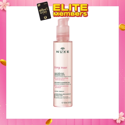 NUXE Very Rose Delicate Cleansing Oil 150ml (Expiry: Jul`2026)