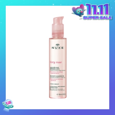 NUXE Very Rose Delicate Cleansing Oil 150ml (Expiry: Jul`2026)