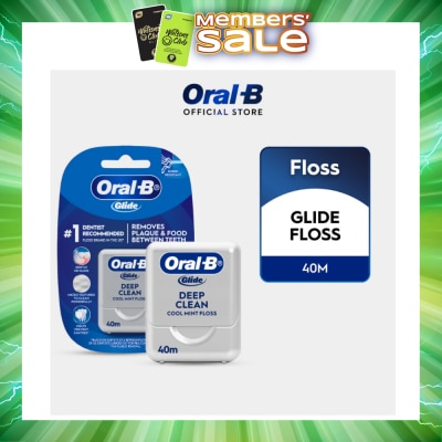 ORAL-B - Pro Health Glide Deep Clean Dental Floss Cool Mint 40m