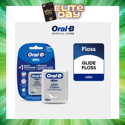 ORAL-B - Pro Health Glide Deep Clean Dental Floss Cool Mint 40m