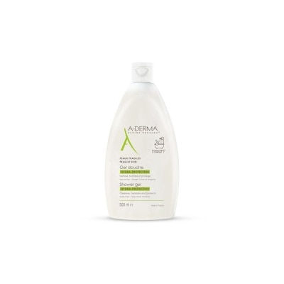 ADERMA Hydra-Protective Soap-free Cleanses Hydrate & Protects Shower Gel (For Face, Body & Hair) 500ml