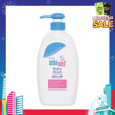 SEBAMED Baby Wash Extra Soft (Safeguard Against Irritation) 400ml