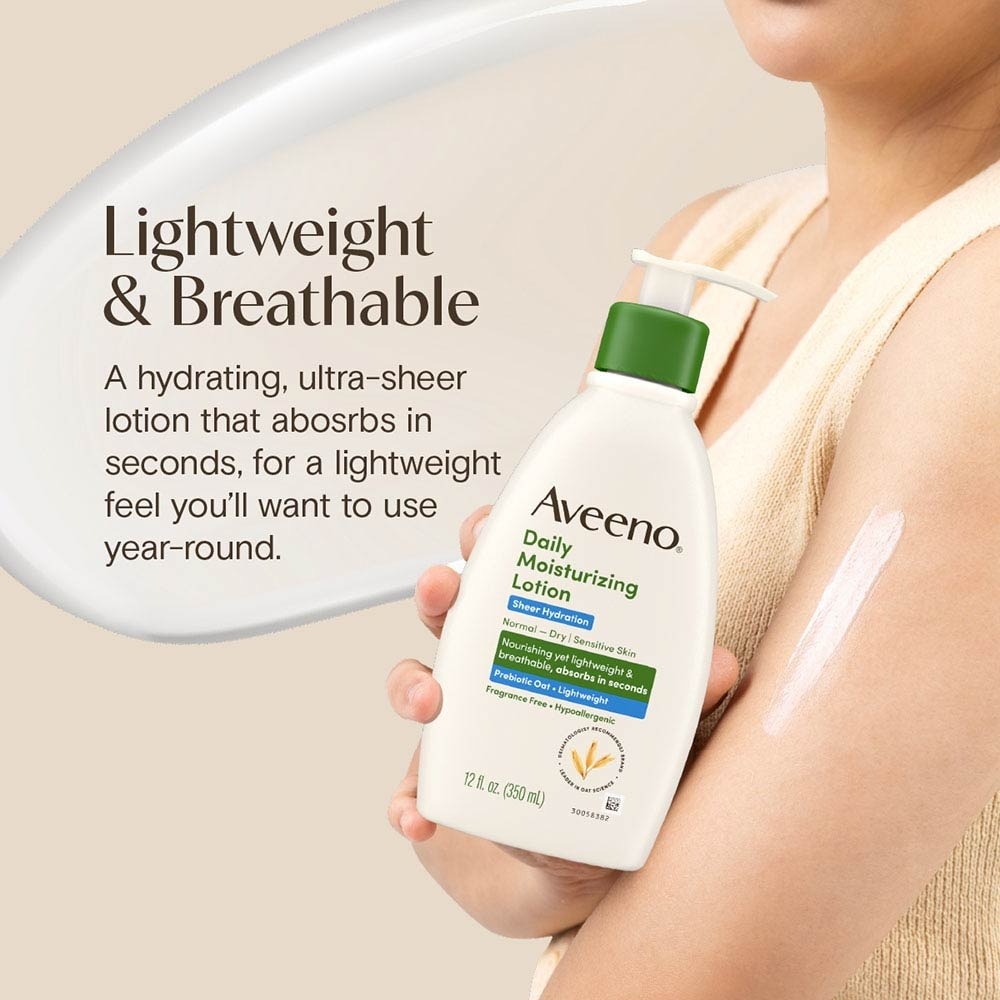 Daily Moisturizing Lotion Sheer Hydration for Normal to Dry and Sensitive Skin 350ml