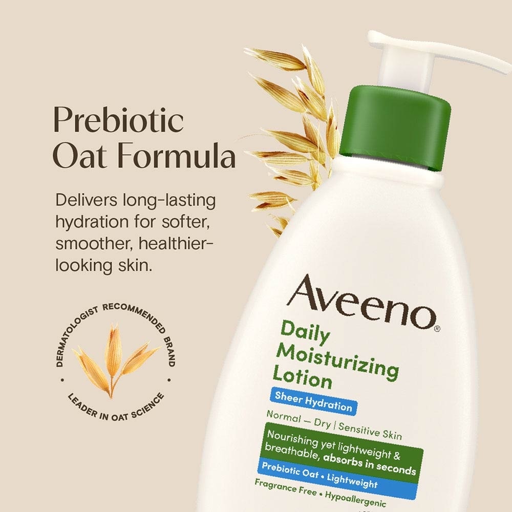 Daily Moisturizing Lotion Sheer Hydration for Normal to Dry and Sensitive Skin 350ml
