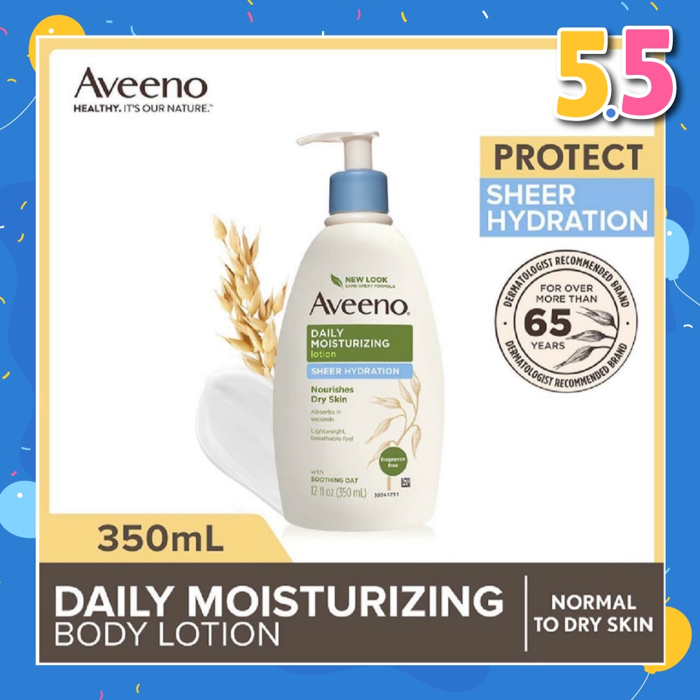 Daily Moisturizing Body Lotion Sheer Hydration (For Velvety Soft Beautiful Healthy-Looking Skin) 350ml