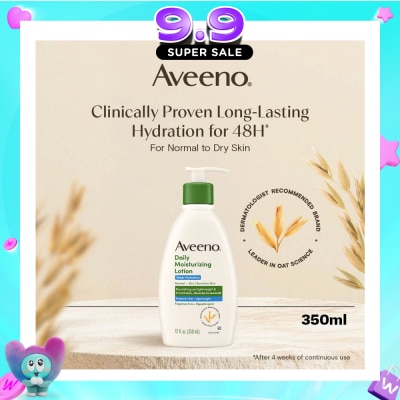 AVEENO - Daily Moisturizing Lotion Sheer Hydration for Normal to Dry and Sensitive Skin 350ml image