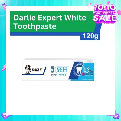 DARLIE Expert White Toothpaste (3X Whiter Teeth) 120g
