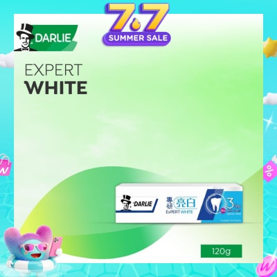 DARLIE - Expert White Toothpaste (3X Whiter Teeth) 120g