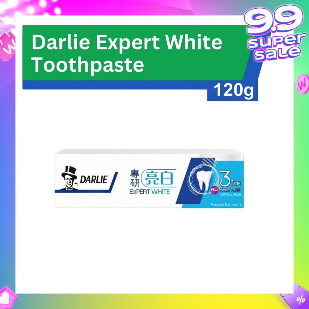 Expert White Toothpaste (3X Whiter Teeth) 120g