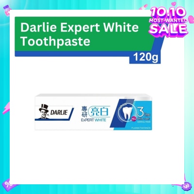 DARLIE Expert White Toothpaste (3X Whiter Teeth) 120g