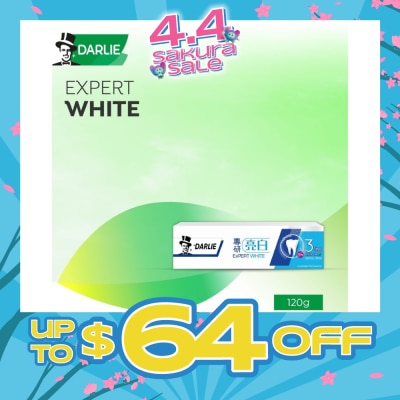 DARLIE - Expert White Toothpaste (3X Whiter Teeth) 120g