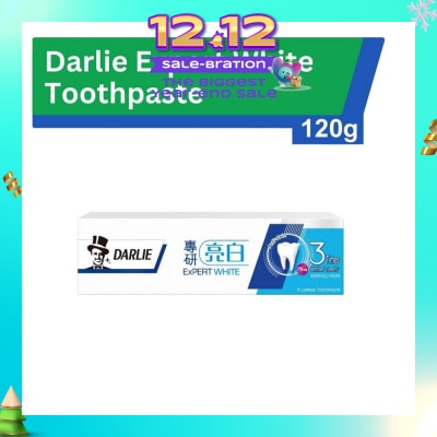 DARLIE Expert White Toothpaste (3X Whiter Teeth) 120g