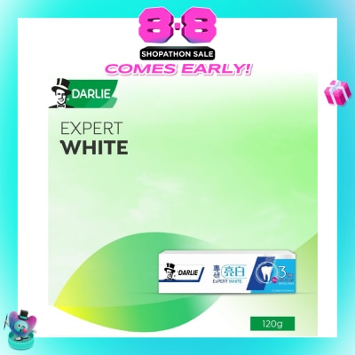 DARLIE - Expert White Toothpaste (3X Whiter Teeth) 120g