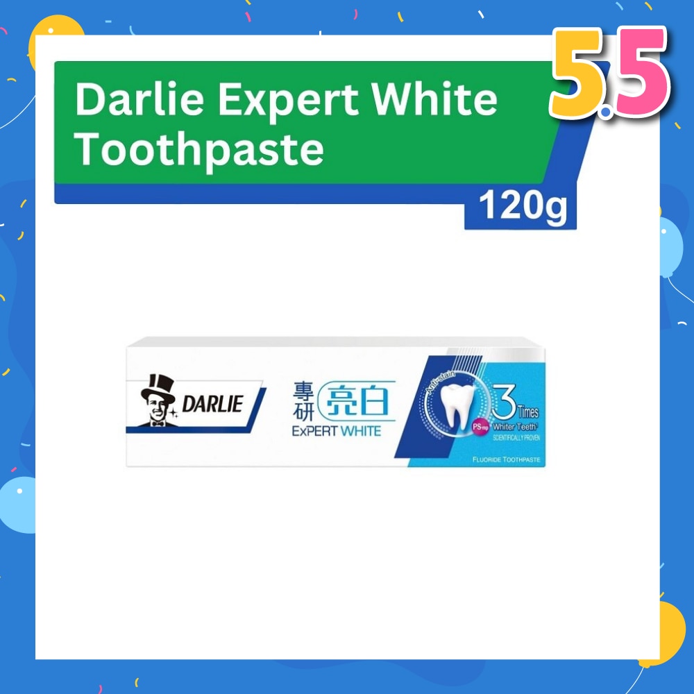 Expert White Toothpaste (3X Whiter Teeth) 120g