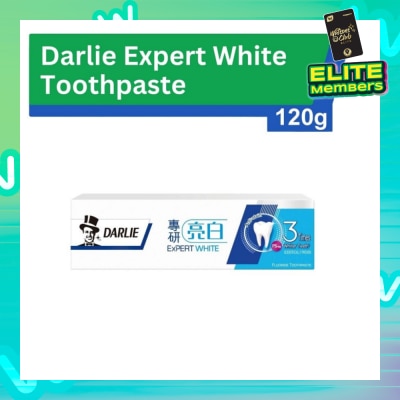 DARLIE Expert White Toothpaste (3X Whiter Teeth) 120g