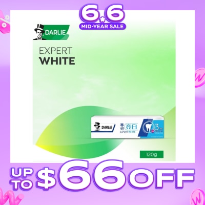 DARLIE - Expert White Toothpaste (3X Whiter Teeth) 120g