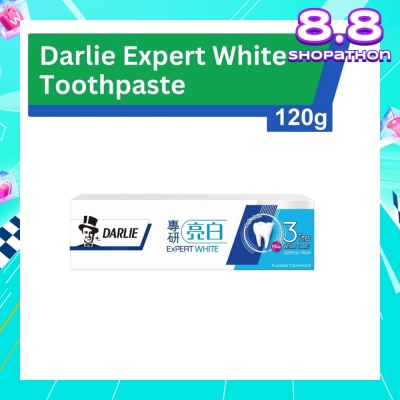 DARLIE Expert White Toothpaste (3X Whiter Teeth) 120g