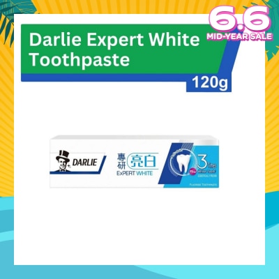 DARLIE Expert White Toothpaste (3X Whiter Teeth) 120g