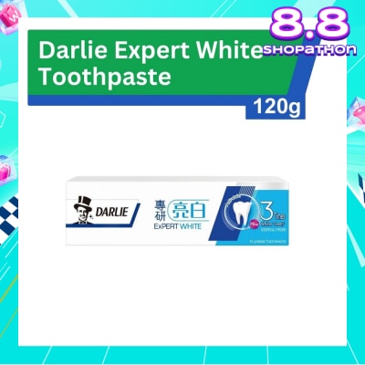 DARLIE Expert White Toothpaste (3X Whiter Teeth) 120g