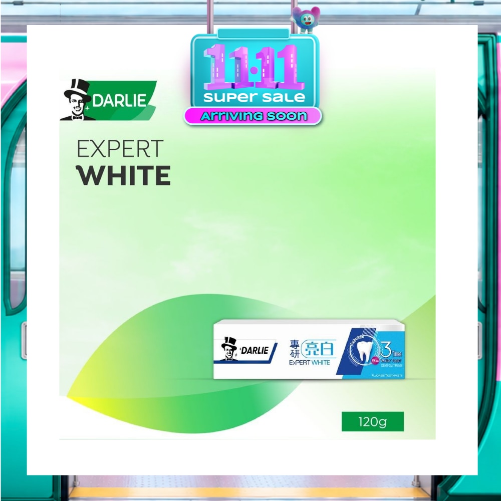 Expert White Toothpaste (3X Whiter Teeth) 120g image