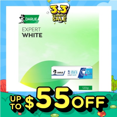 DARLIE Expert White Toothpaste (3X Whiter Teeth) 120g