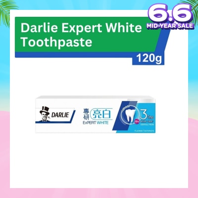 DARLIE Expert White Toothpaste (3X Whiter Teeth) 120g