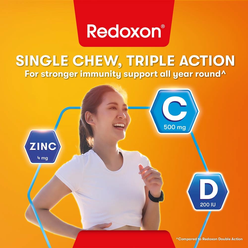Immuno Triple Action Chewable Tablet 60s