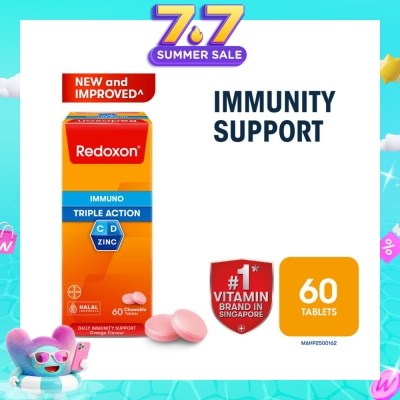 REDOXON - Immuno Triple Action Chewable Tablet 60s