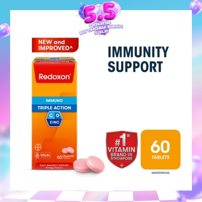 REDOXON - Immuno Triple Action Chewable Tablet 60s