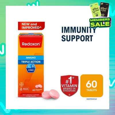 REDOXON Immuno Triple Action Chewable Tablet 60s